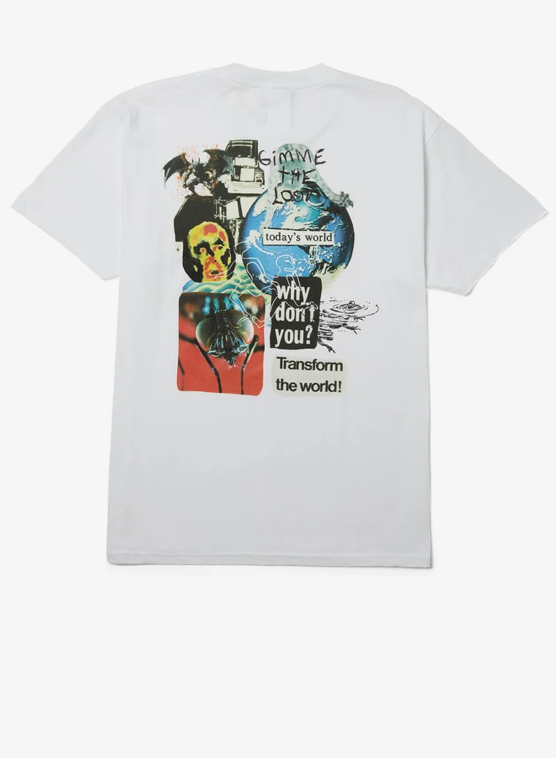 هاف تيشيرت قطن قصير الأكمام