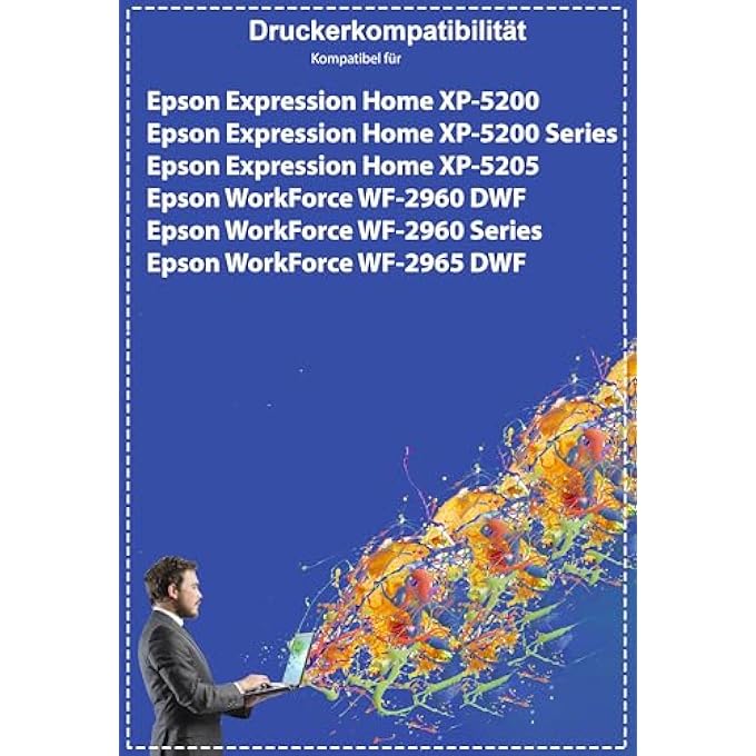 503 XL MULTIPACK PRINTER CARTRIDGES REPLACEMENT COMPATIBLE WITH EPSON 503XL EXPRESSION HOME XP-5200 XP-5205 FOR WORKFORCE WF-2960DWF WF-2965DWF PACK OF 10 - Image 2