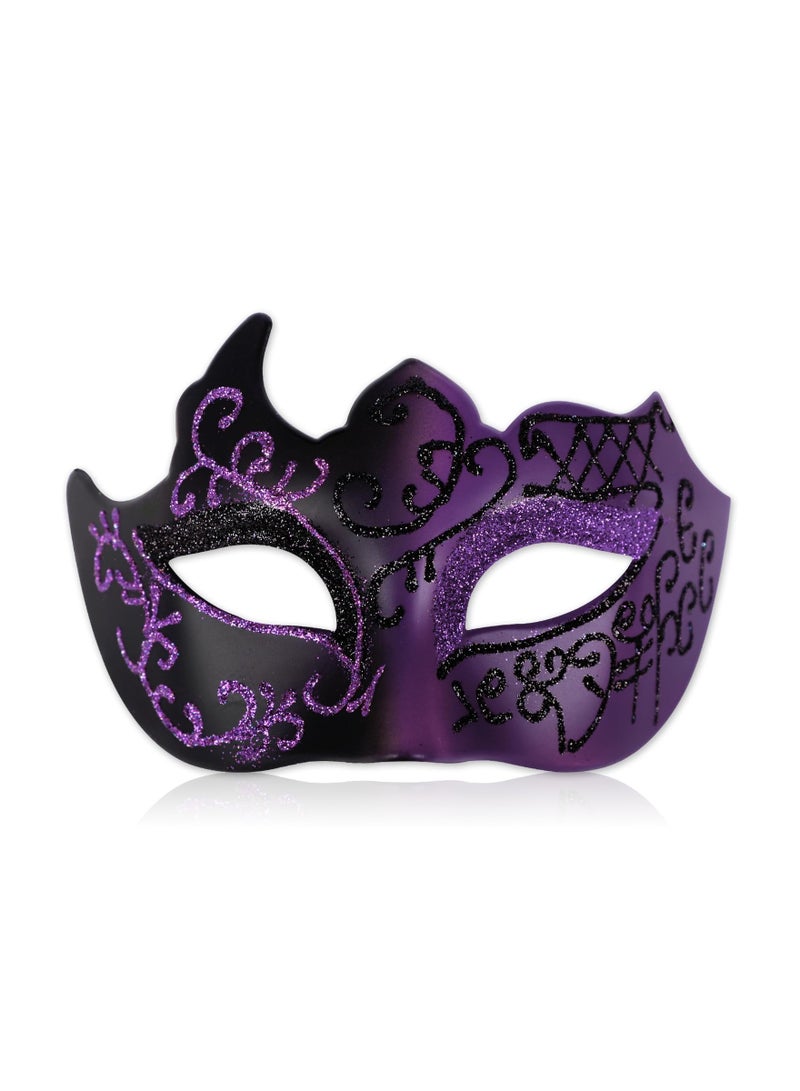 Excefore Masquerade Mask for Men Classic Vintage Venetian Mens Mask Lightweight Gentle - Image 1