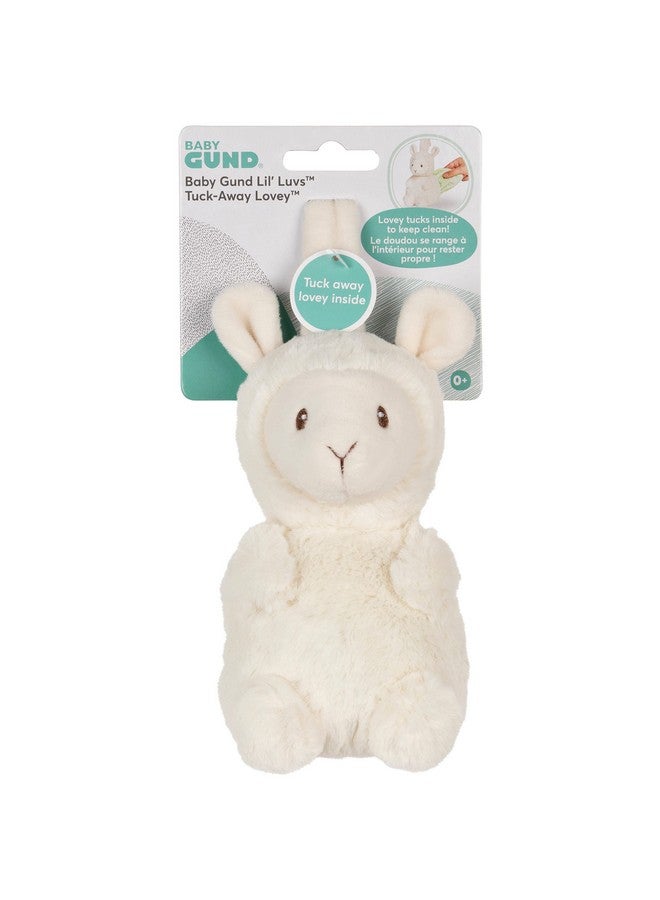GUND GUND Baby Lil’ Luvs Tuck-Away Lovey, Liam Llama, Ultra Soft Animal Plush Toy with Built-in Baby Blanket for Babies and Newborns  - Image 1