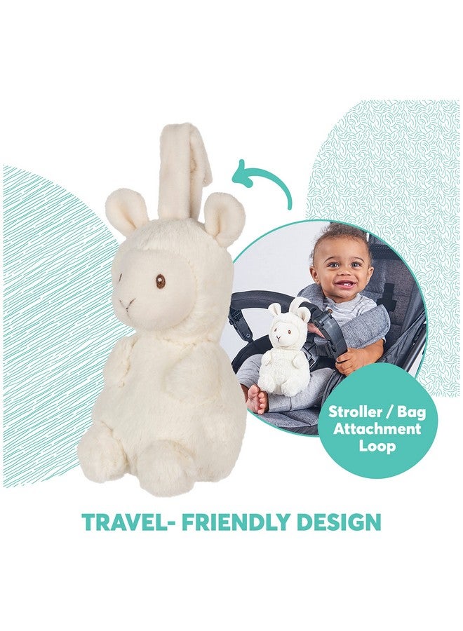 GUND GUND Baby Lil’ Luvs Tuck-Away Lovey, Liam Llama, Ultra Soft Animal Plush Toy with Built-in Baby Blanket for Babies and Newborns  - Image 5