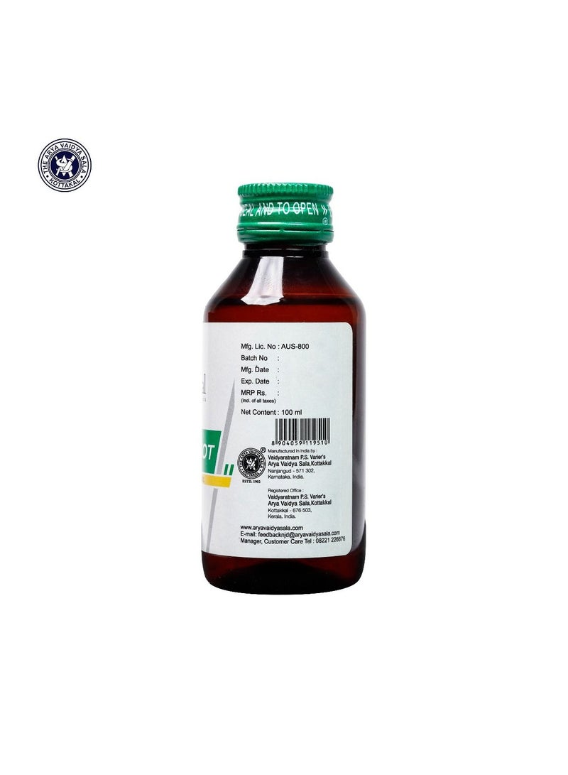 Kottakkal Ayurveda Migrakot Oil 100ml - Image 2