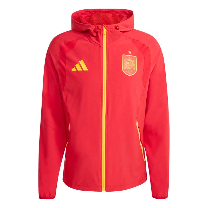Adidas Spain Tiro Travel Full Zip Windbreaker - Image 1