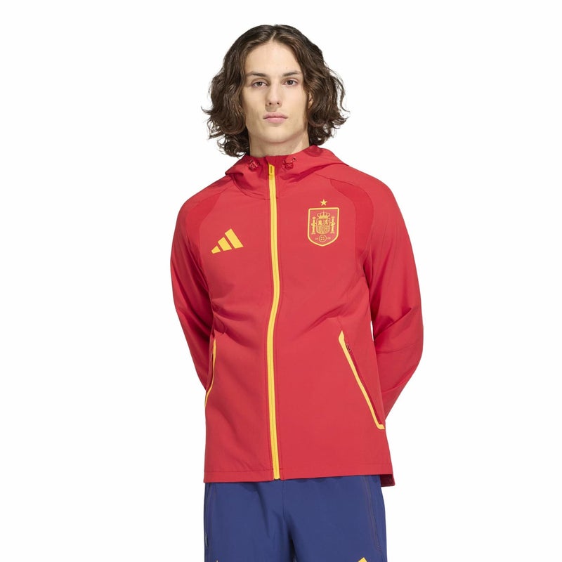 Adidas Spain Tiro Travel Full Zip Windbreaker - Image 2