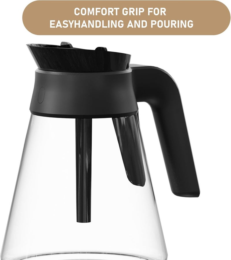 Shonshon 6-Cups Coffee Bar Coffee Maker Carafe Replacement Pot Compatible with Ninja CF080, CF080C, CF080CCO, CF080A, CF080Z, CF080Q, CF080W, CF081, CF081C, CF082 Coffee Maker 1 Pack - Image 3