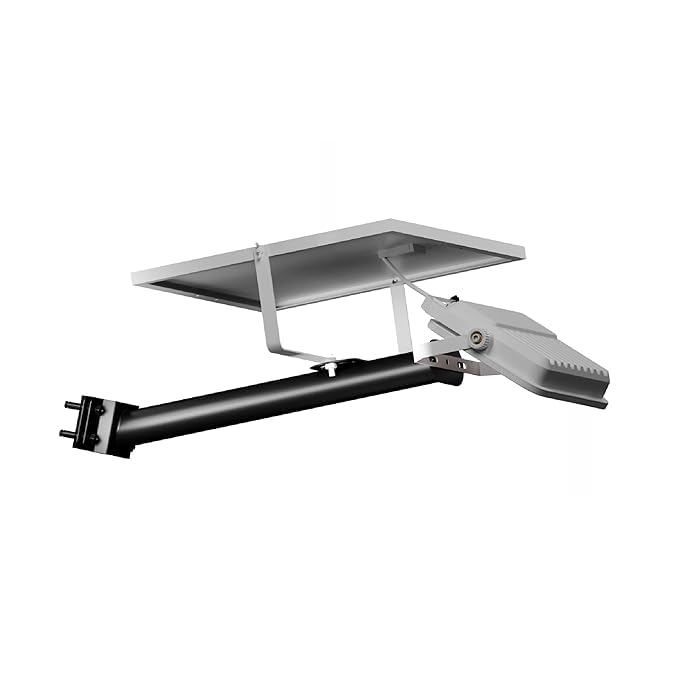 Dylect® Solar Flood Light Mounting Bracket/Arm | Heavy Wall & Pole Mount Accessory, Compatible with 40W/ 60W/ 120W/ 200W Models, Easy Installation, Weatherproof (Without Flood Light, Pack of 1) - Image 4