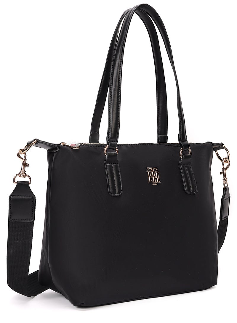تومي هيلفيغر سبورت حقيبة كتف سوداء تومى هيلفيغر، حقيبة كتف، حقيبة يد - Image 2