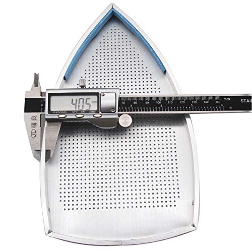 CKPSMS Brand - 1PCS Ironing Shoe Compatible with/Replacement for SilverStar Brand ES-300 ES-94A Electric Steam Iron Important: The Sizes of Your iron's Buttom Plate Must be 209mm(Length)*120mm(Width) - Image 4