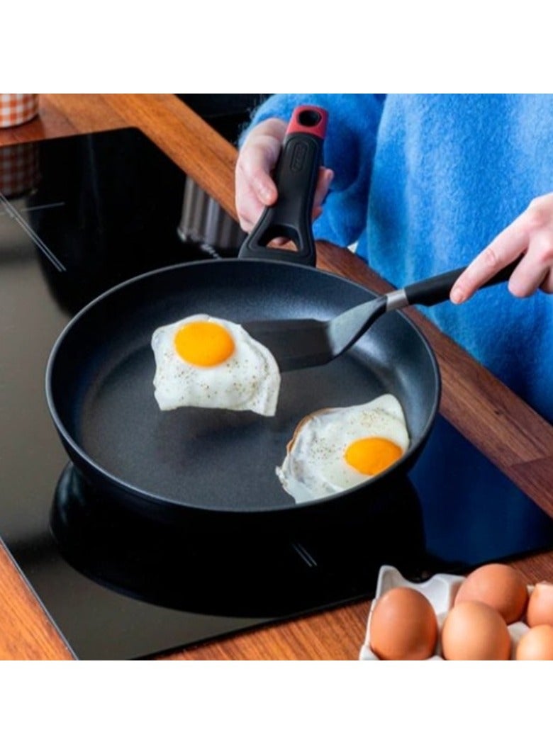 Pyrex Optima+ Frying Pan 30cm – Extra-Large PFAS-Free Non-Stick Pan for Family-Sized Cooking black - Image 4