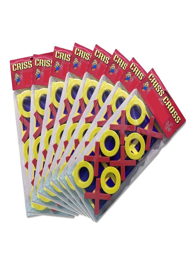 PRIMEFAIR Criss Cross Game Perfect Birthday Return Gift for Both Girls & Boys Party & Fun Games Board Game (PACK-008) - Image 1