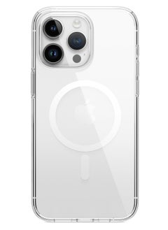 Elago Magnetic Hybrid for iPhone 15 PRO Case Cover with MagSafe - White 