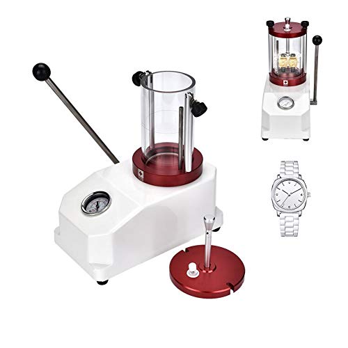 Salmue Watch Waterproof Test Tool, Watch Case Resistance Pressure Tester, 2 Watches Watch Case Resistance Measuring Tools Water Resistant Tester Tool for Waterproofness Testing - Image 1