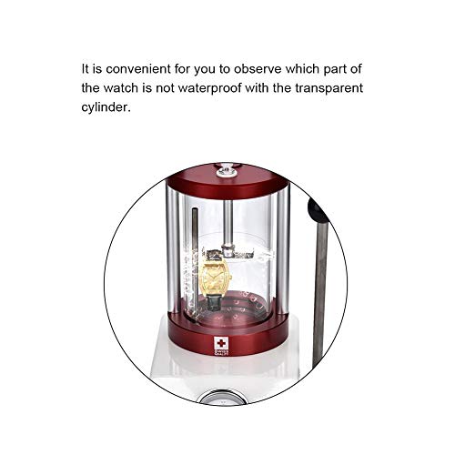 Salmue Watch Waterproof Test Tool, Watch Case Resistance Pressure Tester, 2 Watches Watch Case Resistance Measuring Tools Water Resistant Tester Tool for Waterproofness Testing - Image 2