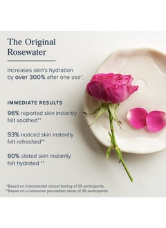 Heritage Store HERITAGE STORE Rosewater - Refreshing Facial Splash for Glowing Skin with Damask Rose - All Skin Types - Rose Water for Face - Made Without Dyes or Alcohol, Hypoallergenic, Vegan, Cruelty Free, 4oz  - Image 3