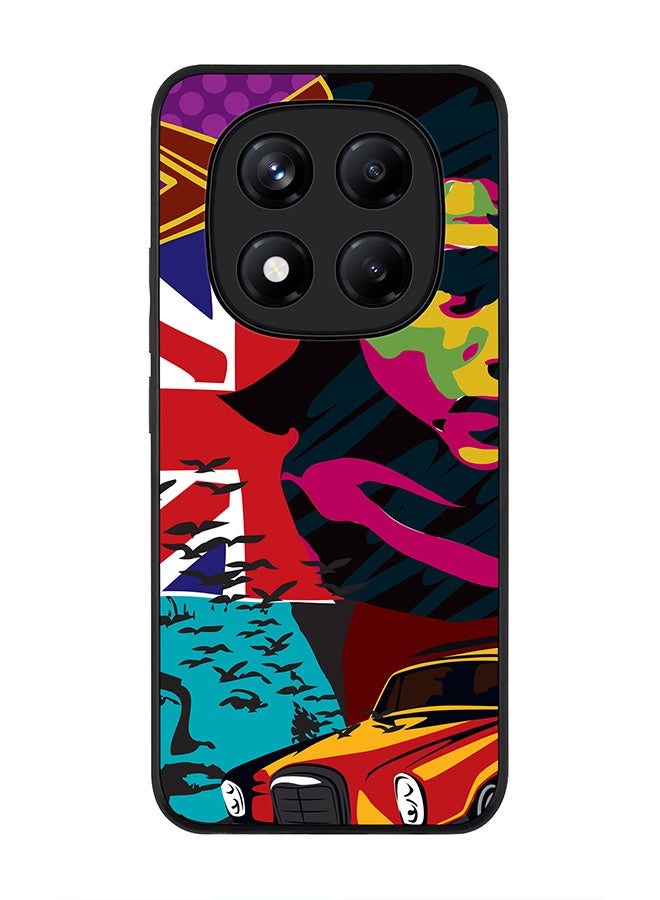 Stylizedd For Xiaomi Redmi Note 14 Pro+ 5G 5G Case,Slim fit Camera Protection, Shockproof Thin Phone cover  - Retro Spy - Image 1