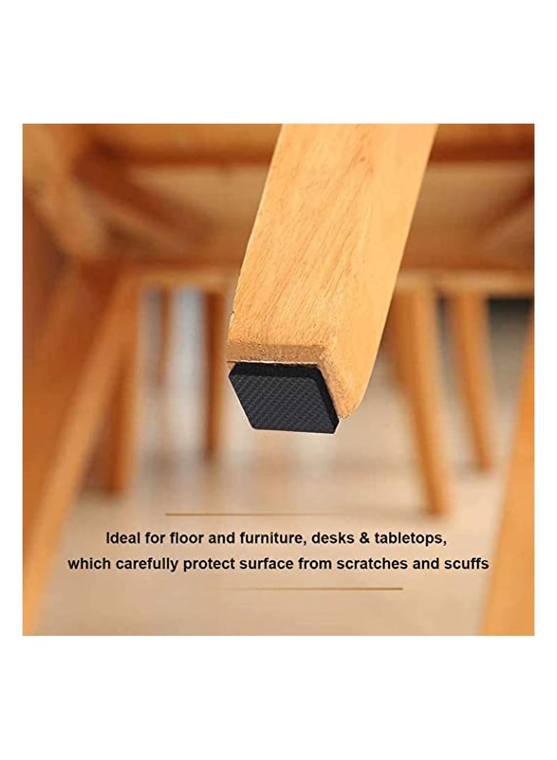 48 Pack Self Adhesive Non Slip Furniture Pads Protect Floors from Scratches Ideal for Chair Legs Tiled Carpet or Hardwood - Image 4