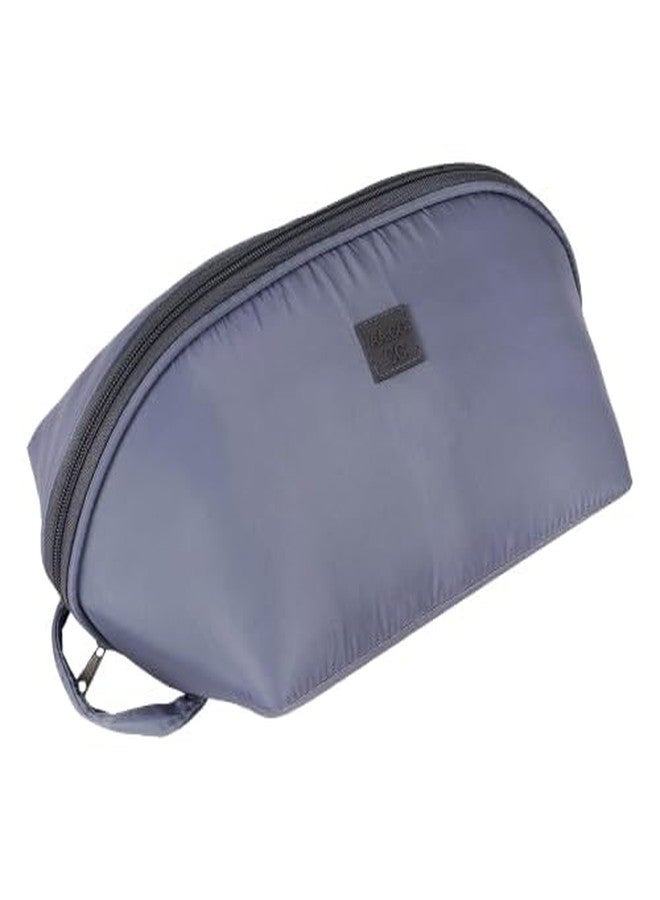 TENDULA Travel Underwear Organizer Bag, Lingerie Pouch Portable Bra Storage Bag, Large Lightweight Socks Bag with Handle,Multifunctional Makeup Bag,Toiletry Cosmetic Stuff Washing Bag (Grey) - Image 1