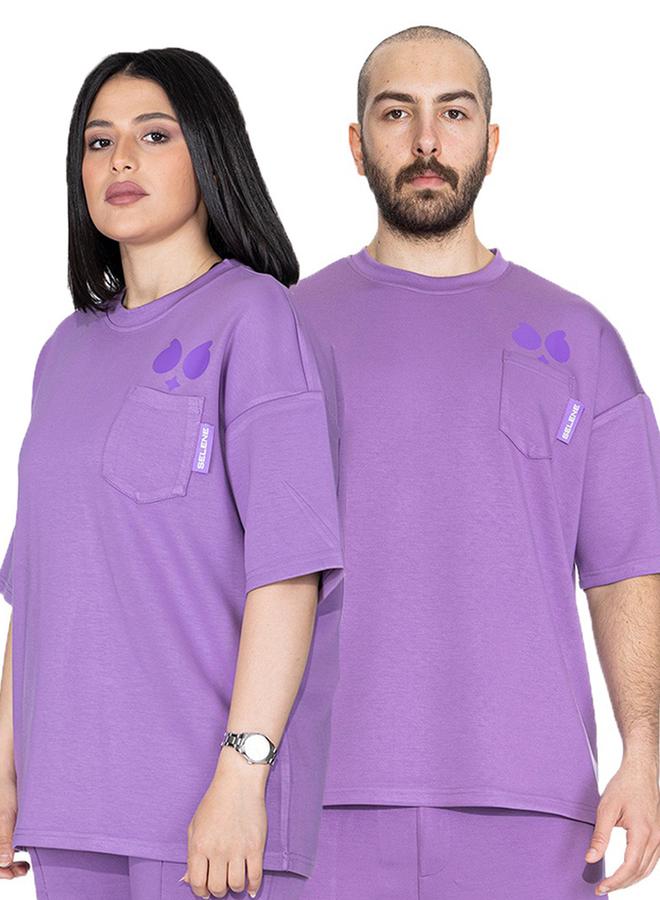 Selene Unisex- Drop Shoulder Sleeve Oversized T-Shirt - Image 1
