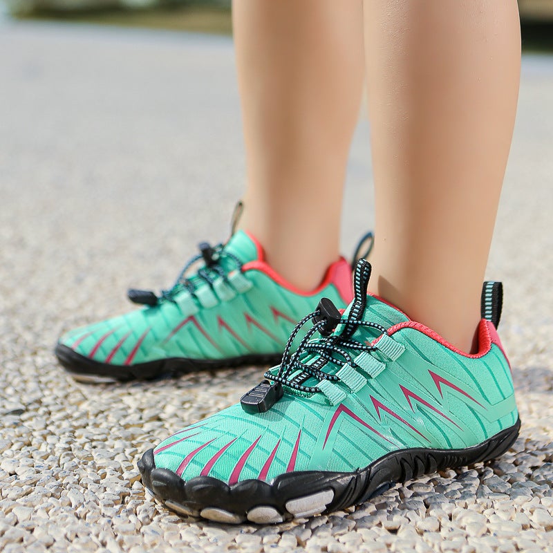 Parent-Child Outdoor Children'S Hiking Climbing Shoes Non-Slip Five-Finger Climbing Shoes Cut-Resistant Climbing Shoes - Image 1