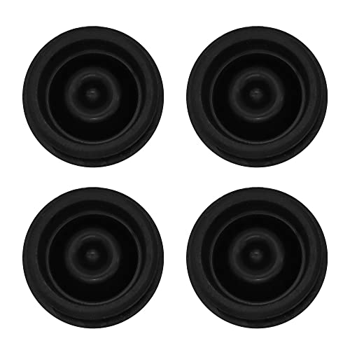 SUNCARACCL 4 Pack Trailer Hub Cap Rubber Plugs, 1.98 Inch Rubber Grease Plug Trailer Hub Dust Caps Fits for Most 2000 to 3500 Pound Dexter EZ Lube Trailer Camper Axle - Image 1