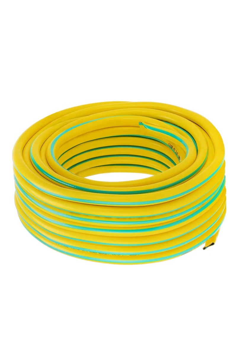 Fixer 25 Meter Yellow Hose Pipe – 1/2 Inch Diameter Flexible Garden Water Hose for Home, Lawn, Car Wash & Outdoor Cleaning - Image 1