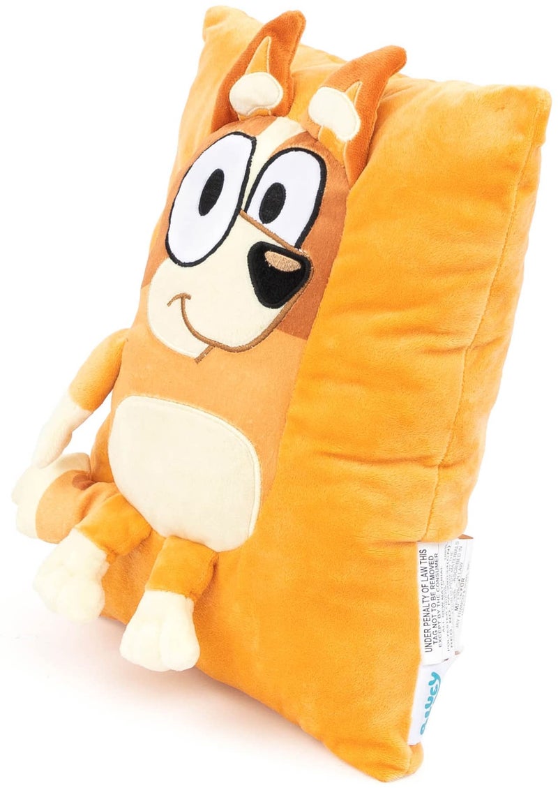 بلوي وسادة Bluey Bingo Snuggle - وسادة رمي زخرفية زخرفية فائقة الناعم - يبلغ 13 بوصة (المنتج الرسمي) - Image 3