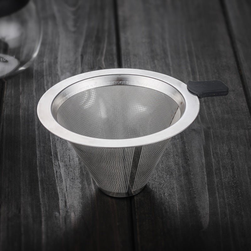 Sales Of Glass Pour-Over Coffee Pots, High Borosilicate Sharing Coffee Sets, Stainless Steel Filter Mesh - Image 5