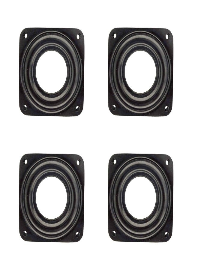 Kasteco 4 Pack 2.8 Inches Lazy Susan Turntable, 5/16 Inch Thick & 100 LB Capacity,Black - Image 2