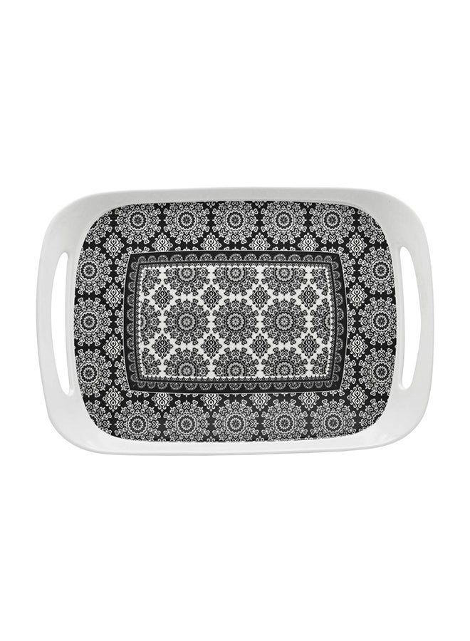 Rk Comfort Tray Medium Black Abstract, Dwt1073Bab, 14" X 9.6" - Image 2