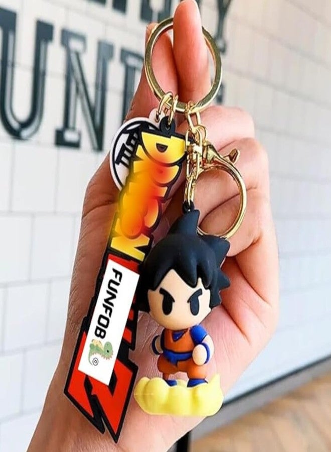FUNFOB Goku Keychain Collectible For Boys & Girls Gifting Anime Key chain | Goku Cloud - Image 3