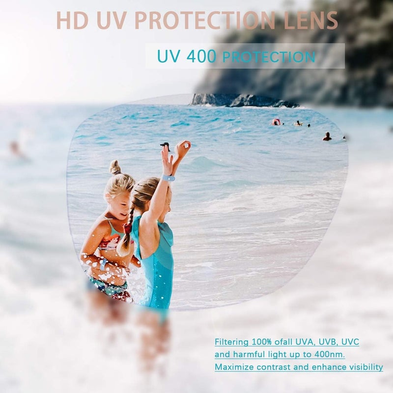 MAXJULI Baby Infant Sunglasses Safe, Soft, With Adjustable Strap 0-24 Months BPA Free 7002 - Image 3