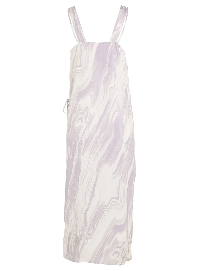 CALVIN KLEIN Tie Detail Wrap Dress