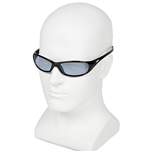 KleenGuard V40 Hellraiser Safety Glasses (25716), Indoor / Outdoor Lens with Black Frame, 12 Pairs / Case - Image 4