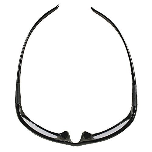 KleenGuard V40 Hellraiser Safety Glasses (25716), Indoor / Outdoor Lens with Black Frame, 12 Pairs / Case - Image 5