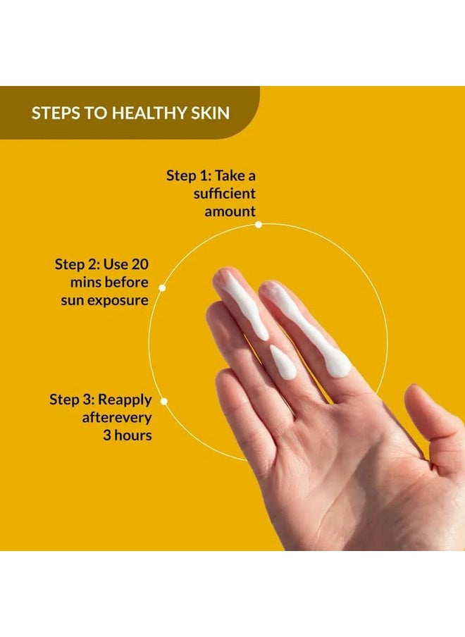 FIXDERMA Fixderma Shadow Sunscreen SPF 50+ PA+++ Cream | Sunscreen for Dry Skin | Sun Screen Protector SPF 50, | Sunscreen for Body & Face | UVA & UVB Protection | Sunscreen for Women & Men (75g) - Pack of 2  - Image 3