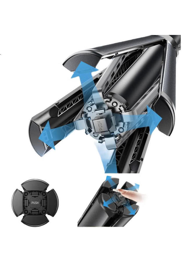 Lingchen [1.8 Meters] Selfie Stick Tripod, Extendable Phone Floor Stand, Selfie Gadget, 360-Degree Rotation, Fully Automatic, Multifunctional, Travel Photography Handle, Anti-Shake Gimbal - Image 3