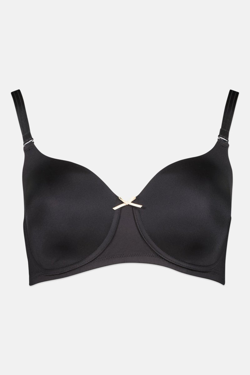 TRIUMPH Women 2 Pieces Allover Print Padded Non Wire Bra, Multicolor - Image 2