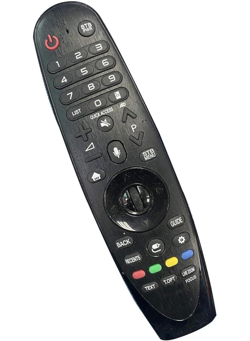 ELTRAZONE ELTRAZONE Bluetooth Replacement Voice Remote for AN-MR650A 2017 Magic – Wireless Smart TV Remote with Voice Control, Fast Response, Long-Range Connectivity, No Setup Required, Ergonomic & Lightweight Design, Universal Compatibility with LG Magic TVs, Seamless Navigation, Easy to Use for Effortless Entertainment