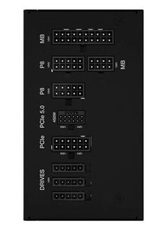 be quiet! Pure Power 12 M Fully Modular Power Supply, 650W Power, 80 Plus Gold Efficiency, 120mm Fan, 2x Strong 12V-Rails, Active PFC, LLC + SR + DC/DC Technology, Black | BN342  - Image 4