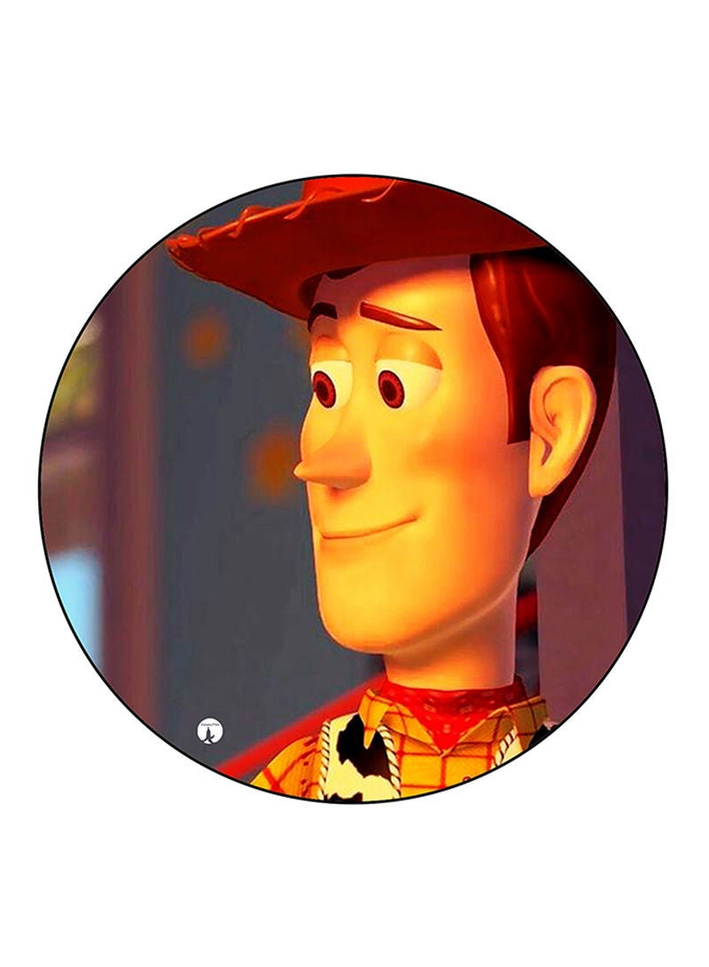 RKN Disney Printed Mouse Pad  Round  Multicolour