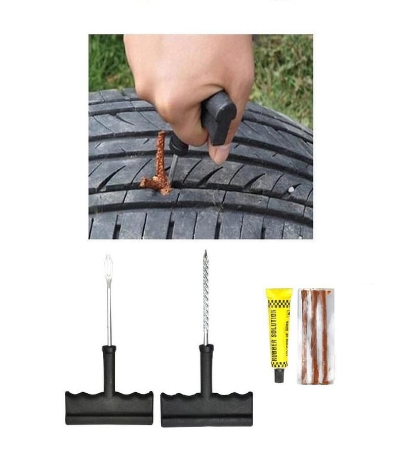 SPREADX Useful Emergency Puncture car Repair Kit for Tubeless Tyres Universal Type Suitable for Maruti Suzuki Swift Dzire 2011 to 2015 - Image 3