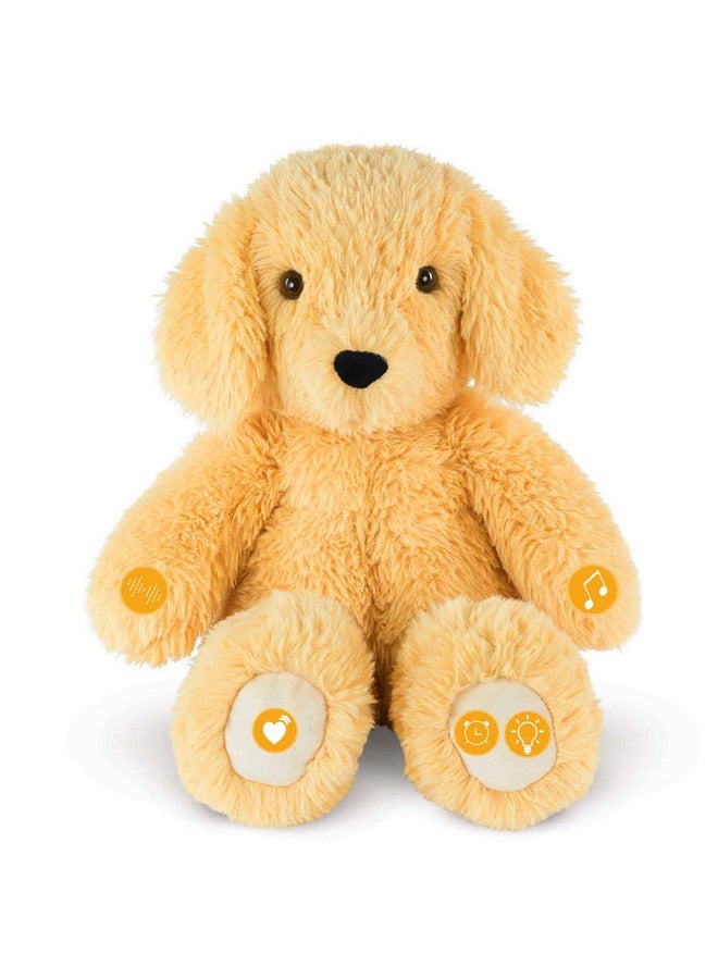 BEREST Baby Cry Sensor Sleepy Dog Sleep Soother Sleeping Aid White Noise Infant Stuffed Animal Puppy Dog Toy, Nursery Decor with Night Light, Mom‘s Heartbeat 9 Sounds Therapy for Toddler Crib - Image 1