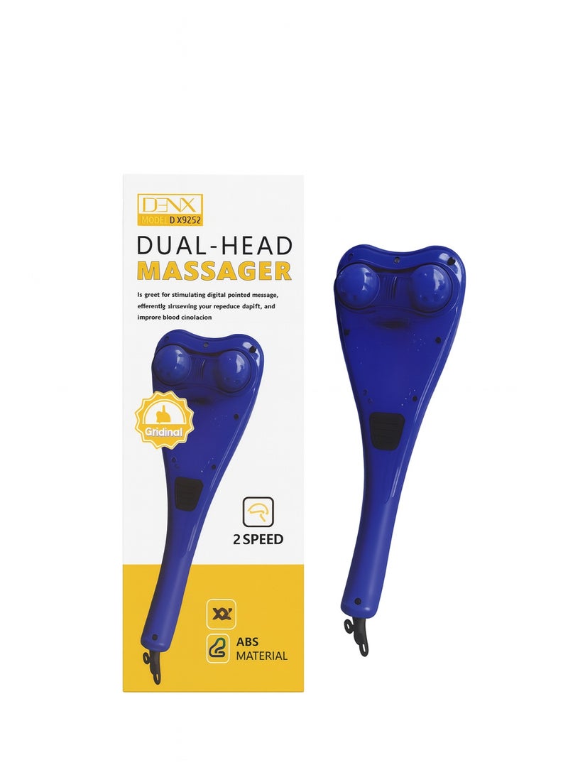 DENX Dual-Head Massager DX2564 | Handheld Electric Massager - Image 1