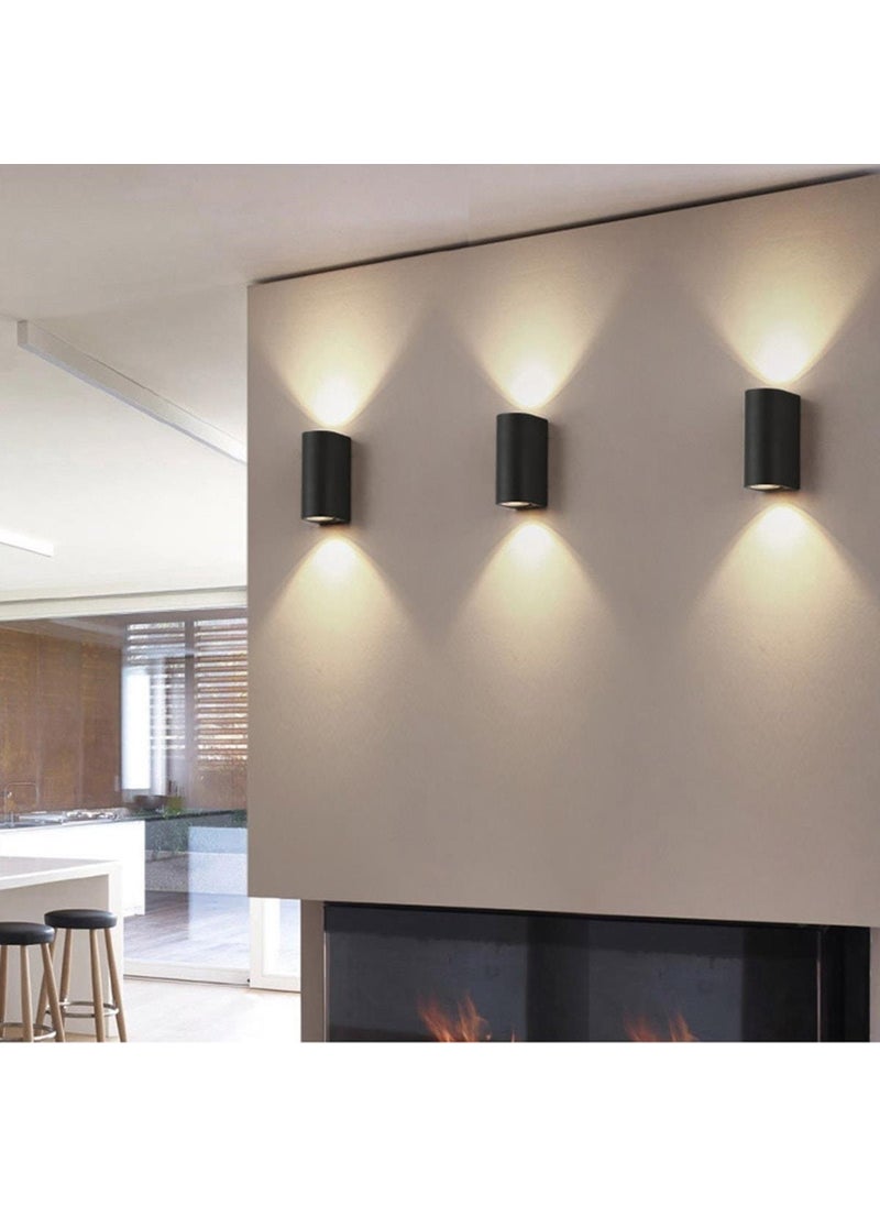 Sekizgen Led Octagonal LED Two-Way Daylight Led Outdoor Indoor Compatible Decorative Sconce Black Body  - Image 2