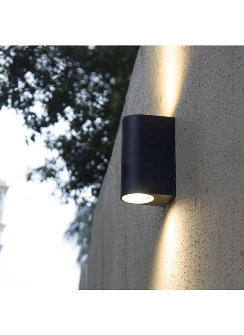 Sekizgen Led Octagonal LED Two-Way Daylight Led Outdoor Indoor Compatible Decorative Sconce Black Body  - Image 4