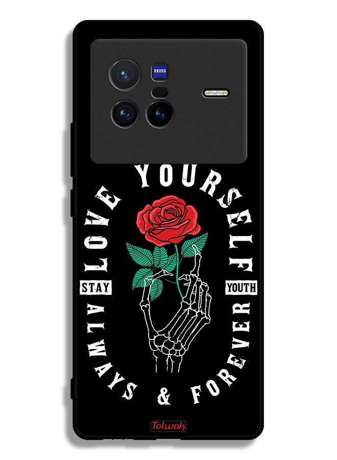 Tolwak Vivo X80 Protective Case Cover Love Yourself Always - Image 2