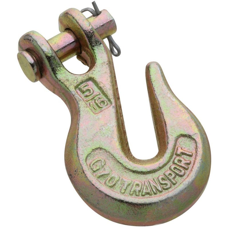 National Hardware N282-087 3253Bc Clevis Grab Hook In Yellow Chromate - Image 1