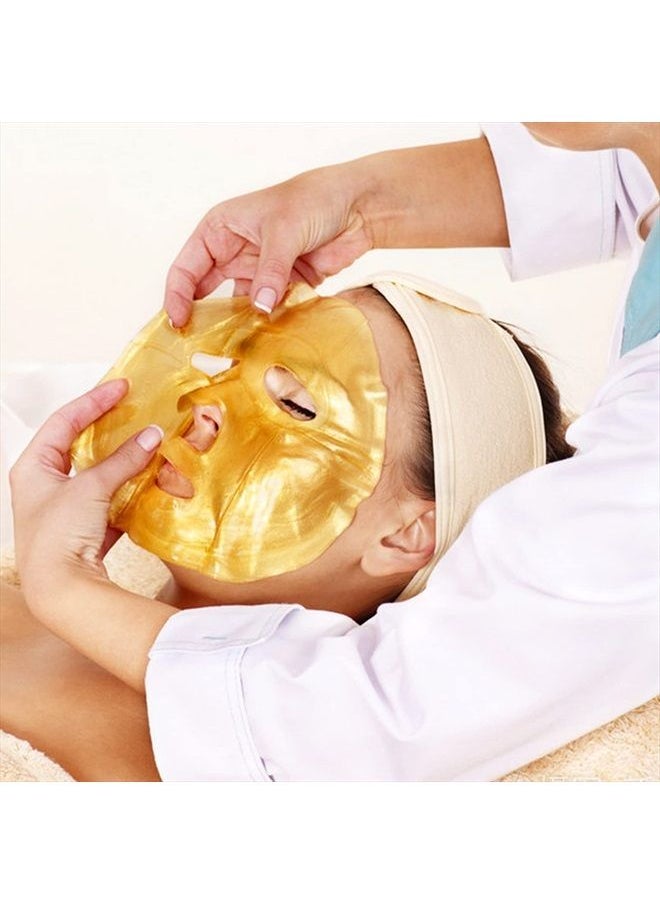 Adofect - 15 Pack 24K Gold Collagen Facial Patches, Crystal Collagen Gold Facial Pads sheet for Anti Aging, Puffiness, Moisturizing, Deep Tissue Rejuvenation and Hydrates Skin - Image 1