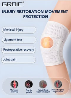 2PCS Knee Brace with Side Stabilizers Relieve Meniscus Tear Knee Pain ACL MCL Arthritis,Joint Pain Relief, Breathable Adjustable Knee Support,Adjustable Compression Knee Support Braces - pzsku/ZAB4F3C2038DF7037249EZ/45/_/1688552446/31de3713-d7ce-456f-89cb-b2397dd88310