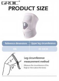 2PCS Knee Brace with Side Stabilizers Relieve Meniscus Tear Knee Pain ACL MCL Arthritis,Joint Pain Relief, Breathable Adjustable Knee Support,Adjustable Compression Knee Support Braces - pzsku/ZAB4F3C2038DF7037249EZ/45/_/1688552448/f3f6ded7-38bf-4fe6-8ce4-dfedab8ada27